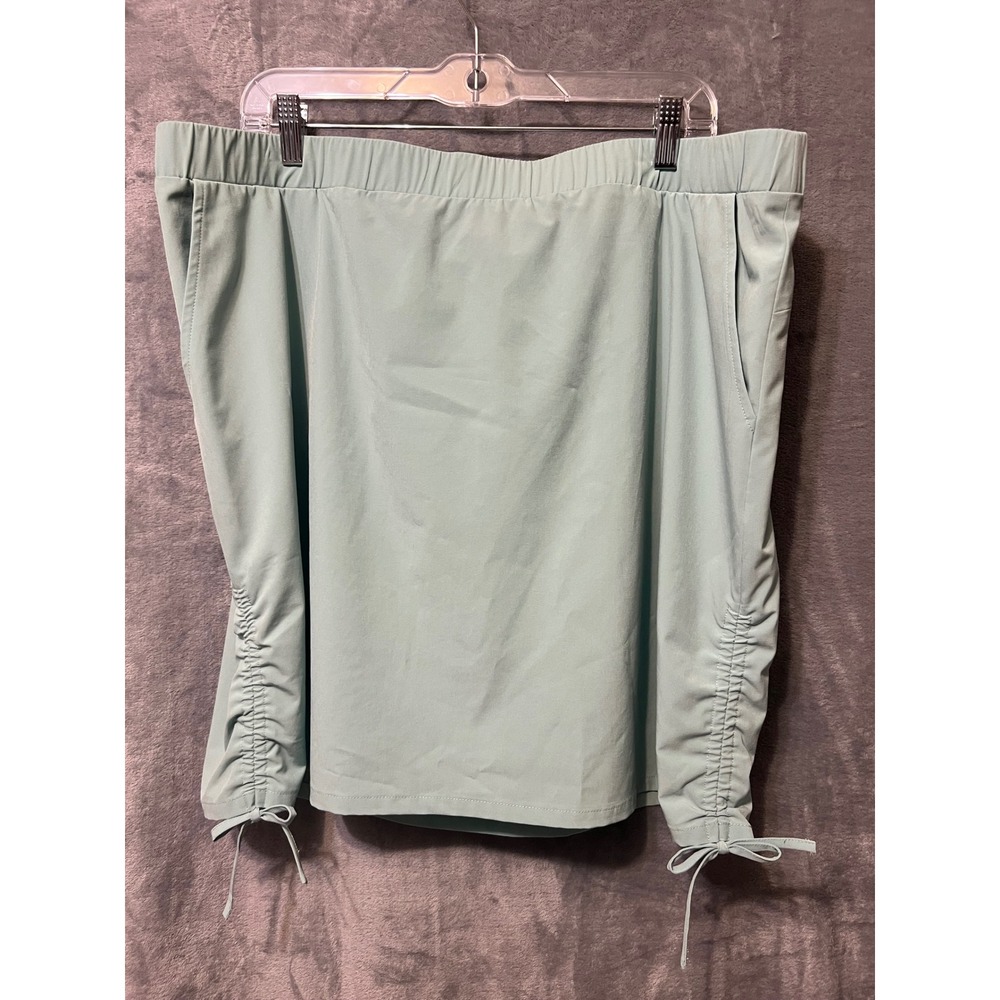 Chico's Zenergy Skort Women's Mint 3.5 US 18‎ Green Athletic Golf Ruched Pockets